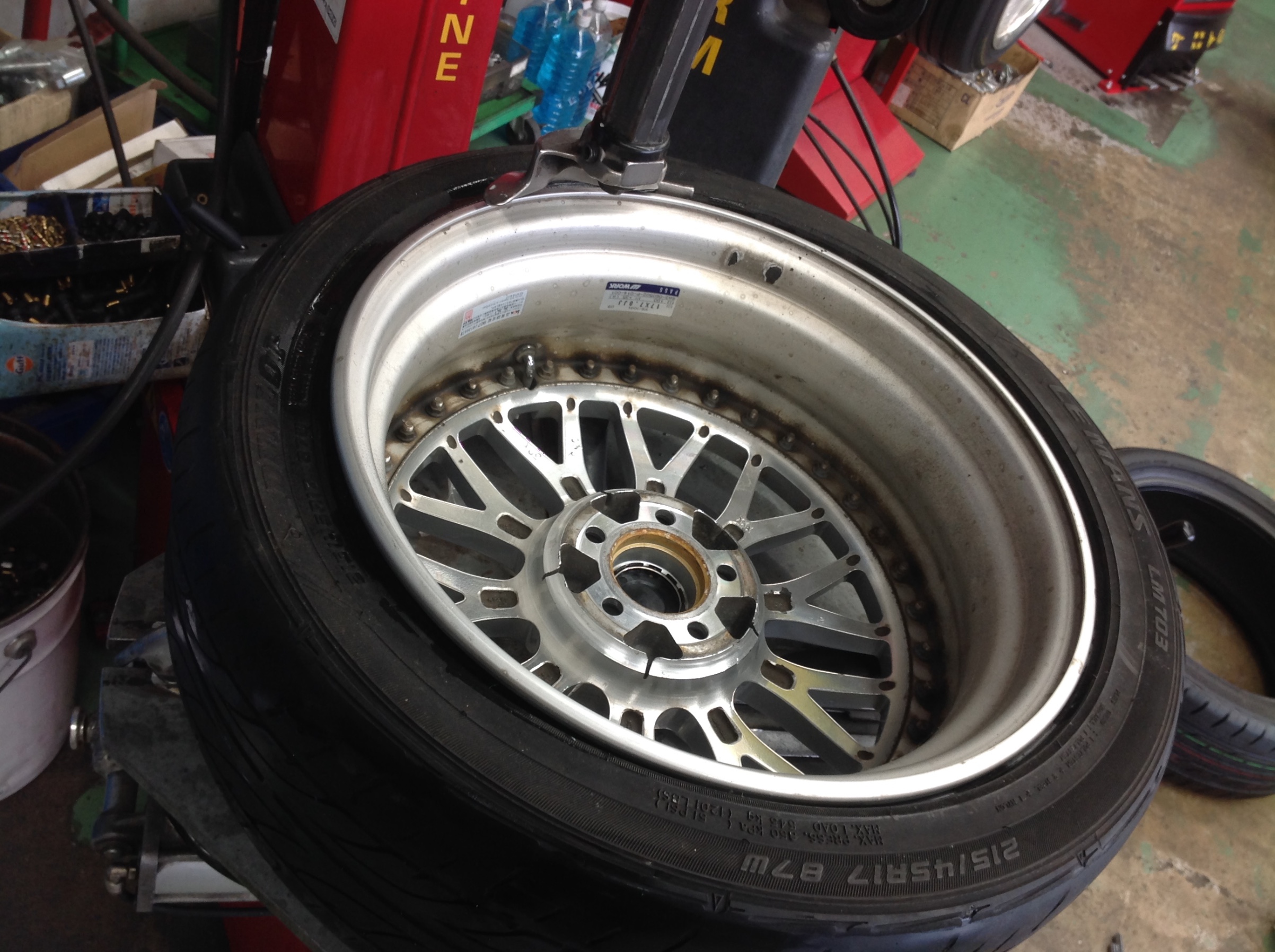 WORK VS–XX タイヤ組み換え | 店舗おススメ情報 | タイヤ館 294