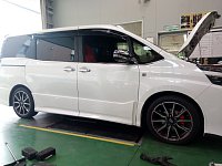 80系VOXY・G'sダウンサス交換 | 店舗おススメ情報 | タイヤ館 春日