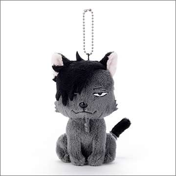 ハイキュー!! ボールチェーン付ぬいぐるみ（音駒ネコ・黒尾）｜商品