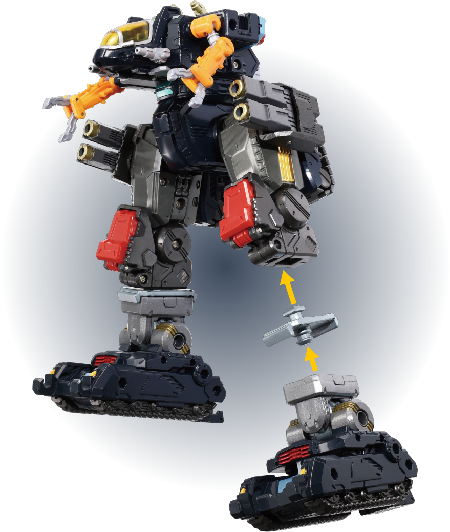 ダイアクロン DA-80 ビッグパワードGV ヴァースキャリバー タカラトミー ダイアクロン DA-80 ビッグパワードGV ＜ヴァースキャリバー＞ (完成品