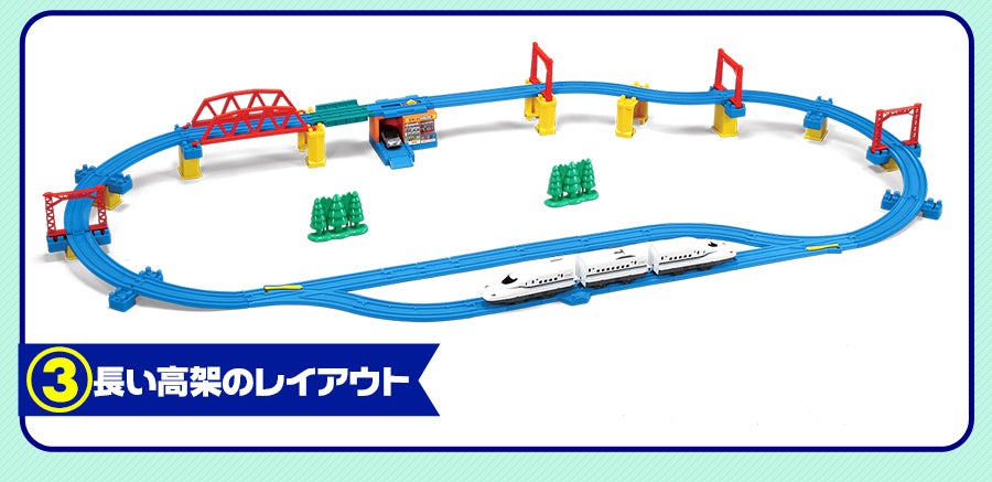 かっこいいがいっぱい！ 新幹線 N700S 立体レイアウトセット｜徹底解剖