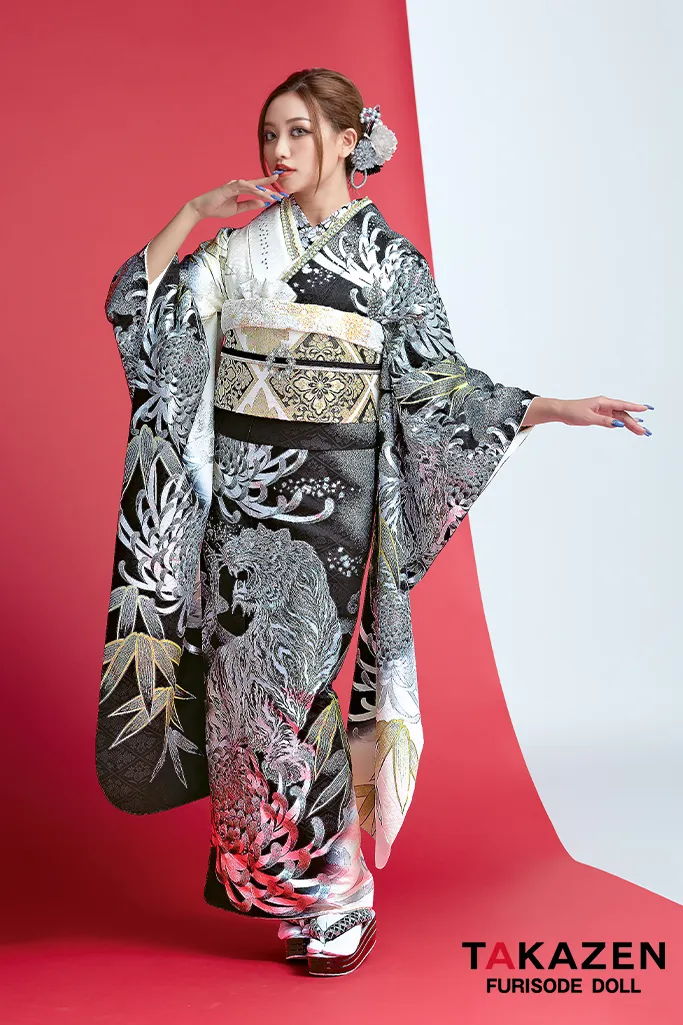 ジャパンモード 黒/シルバー 本家虎柄一番人気 ギラギラ かっこいい