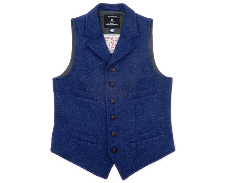 MALLORY VEST - HARRIS TWEED / マロリーベスト - ハリスツイード