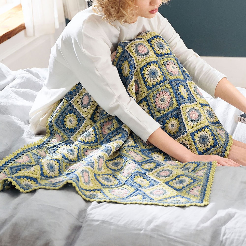 ホビーラホビーレカラフルブランケット［ビオラ］: キット｜手づくり