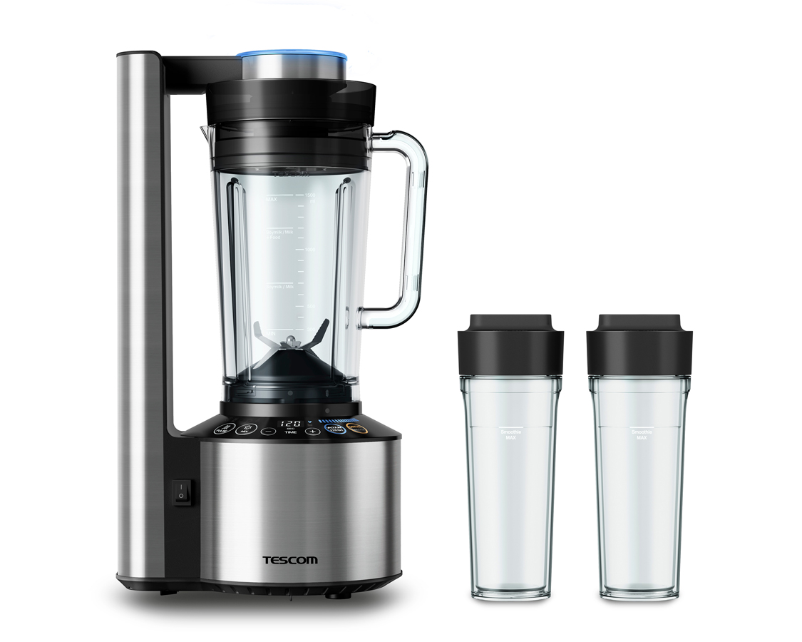 最先端調理家電と伝統の匠の技がひとつに 漆仕上げの高級真空ミキサー