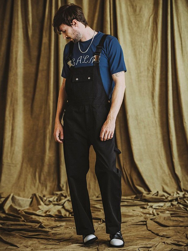 NO ID. - オーバーオール / ブラック | BRYAN