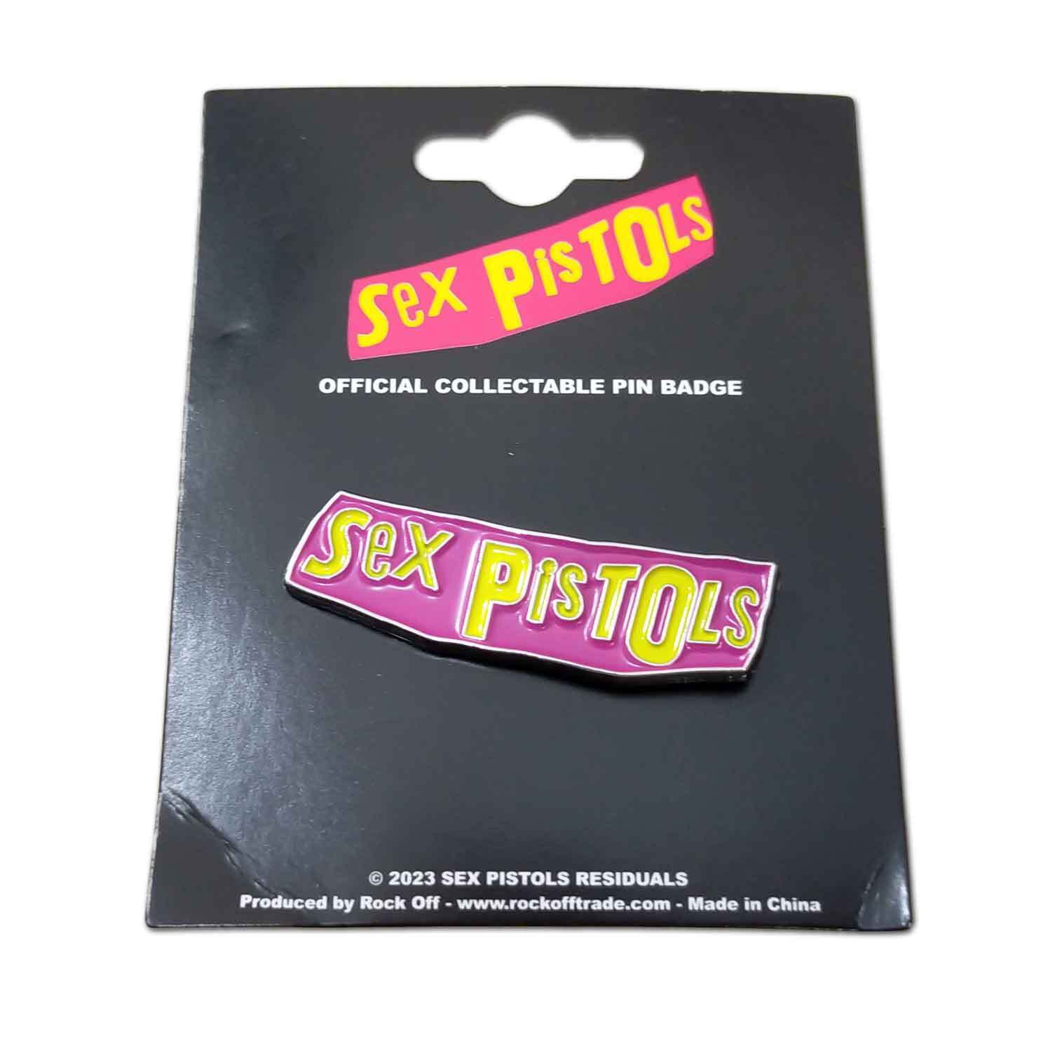 Sex Pistols ピンバッジ セックス・ピストルズ Classic Logo - バンドT
