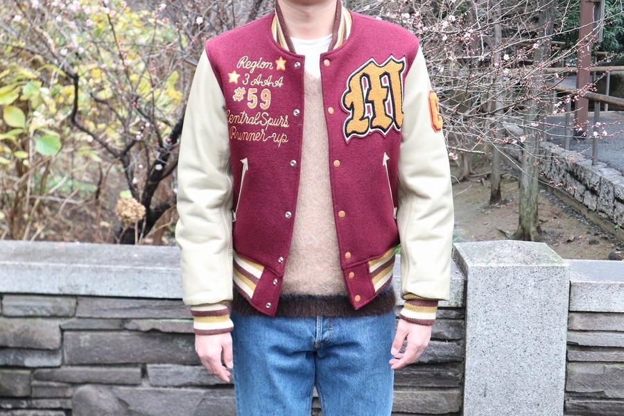 STYLE EYES/スタイルアイズ】インパクト大！袖レザースタジャンのご