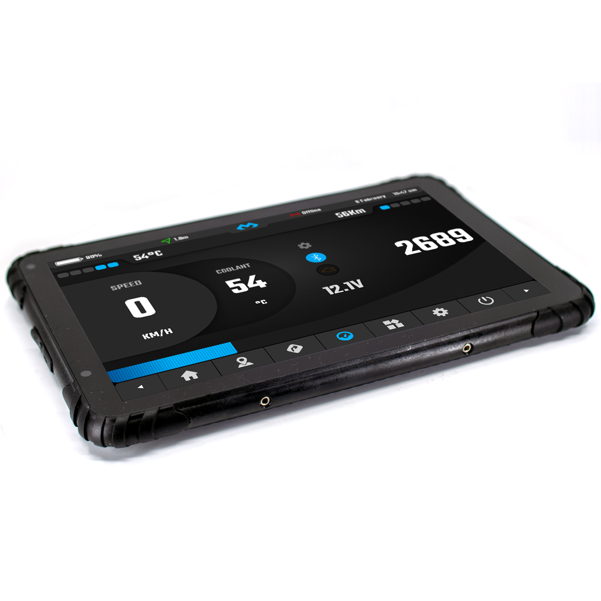 DMD-T880X GPS Navigation Tablet powered by Android