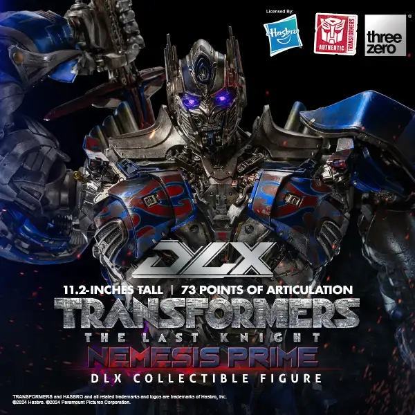 Transformers: The Last KnightDLX Nemesis Prime – threezero store