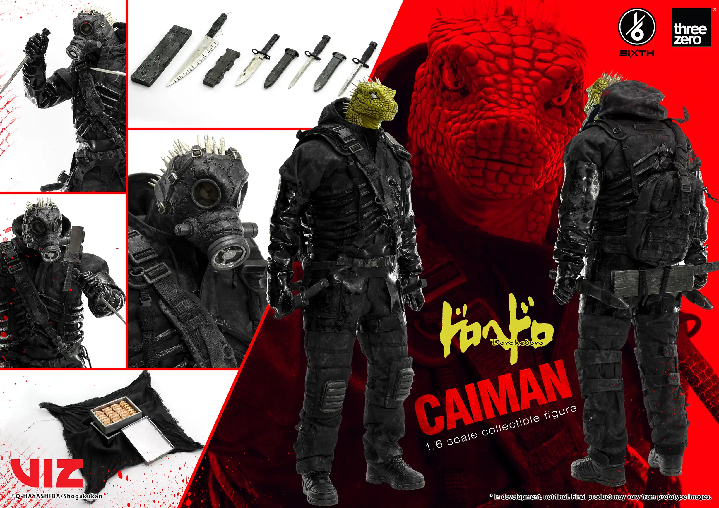 Dorohedoro1/6 Caiman – threezero store