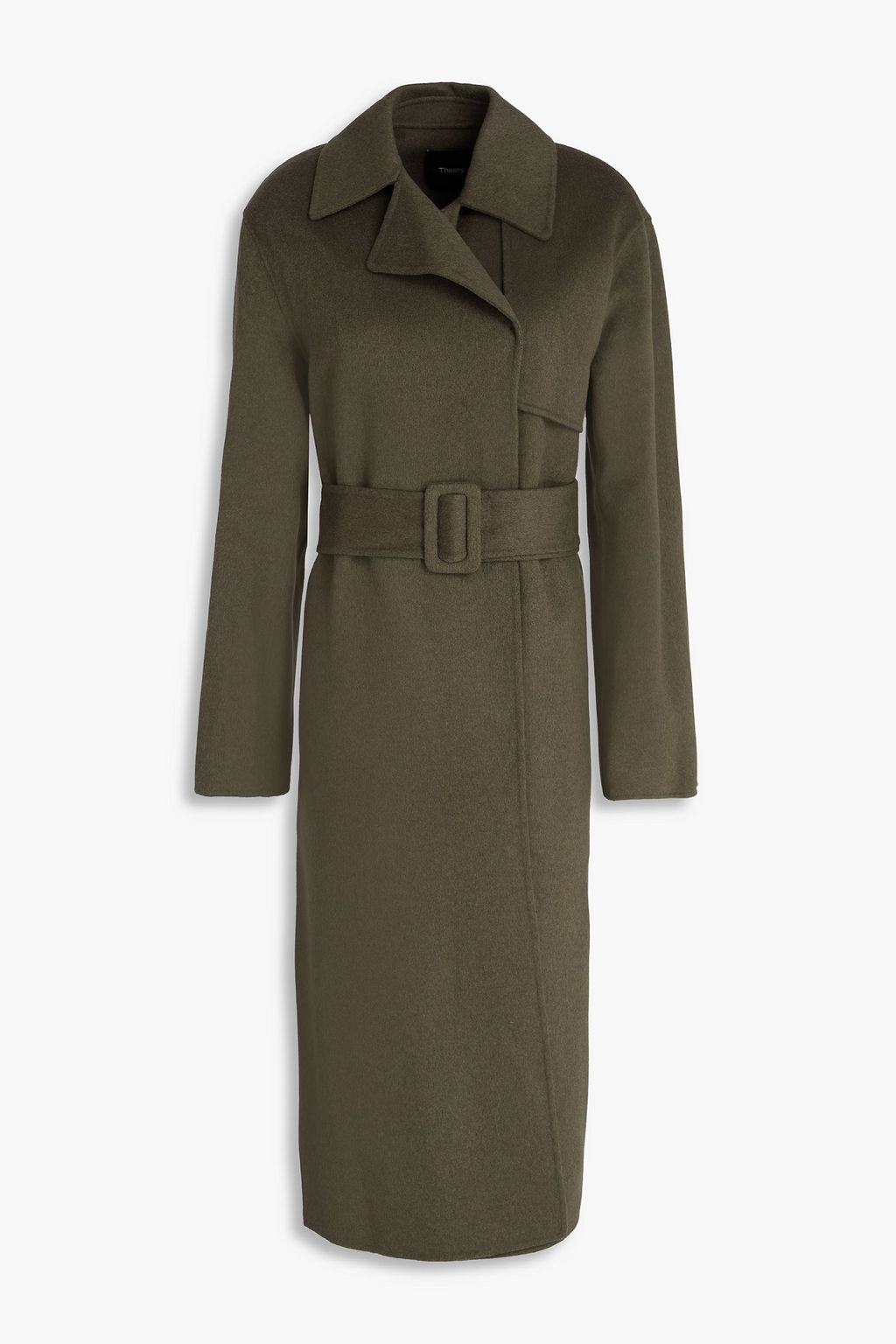 THEORY ウール&カシミヤ混フェルト コート | THE OUTNET (アウトネット)