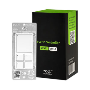 Zooz 800 Series Z-Wave Long Range Scene Controller Switch ZEN32