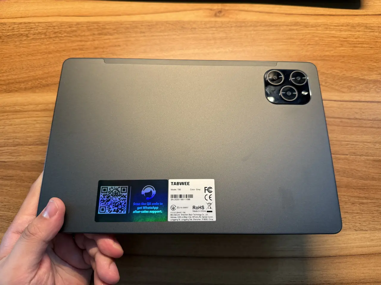 Tabwee T90』レビュー、1万円台で付属品フルセット、購入してすぐ本格