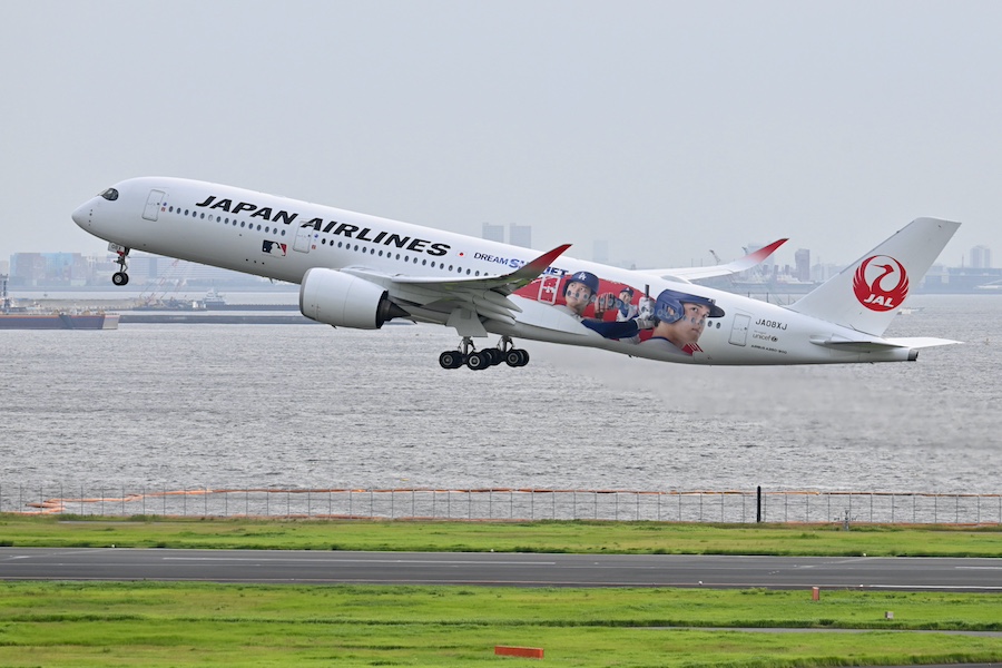 JAL、A350「DREAM SHO JET」就航 初便は大谷翔平選手ゆかりの地へ