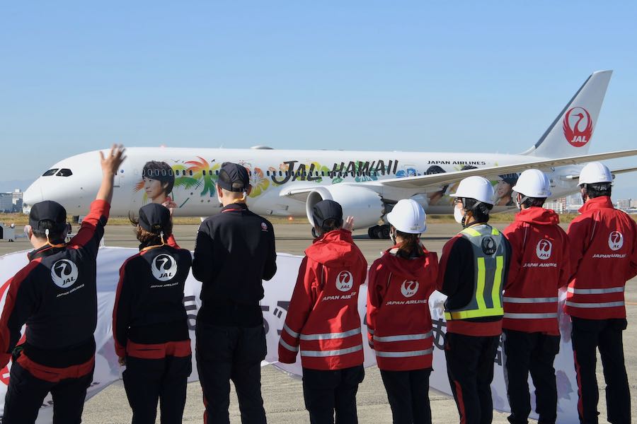 HAWAII JETでリゾッチャ再現 JAL、“日本のはわい”上空を飛ぶ「ハワイ