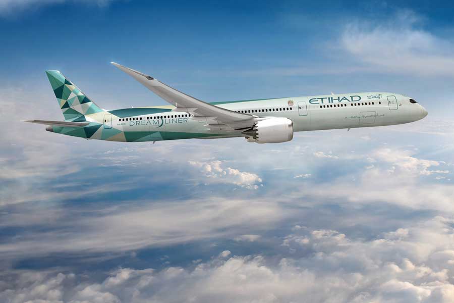 エティハド航空、大西洋横断路線でネットゼロ特別便 - TRAICY