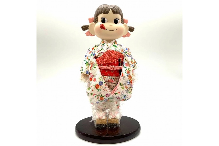 当選限定品】晴れ着 ペコちゃん人形 2000体限定 買取入荷しました
