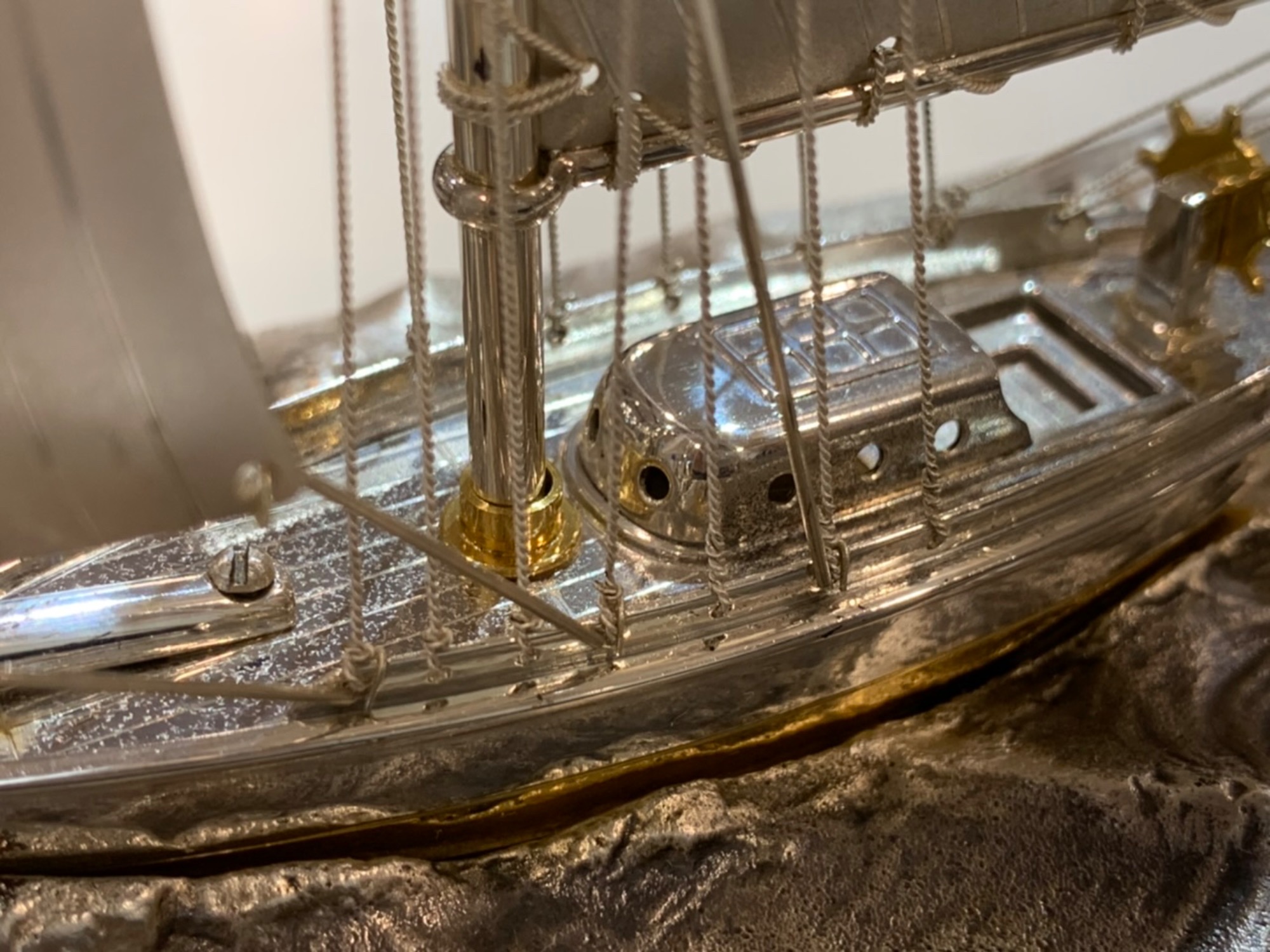 銀(SILVER970刻印) 帆船の置物が買取入荷致しました！ ｜2022年11月11