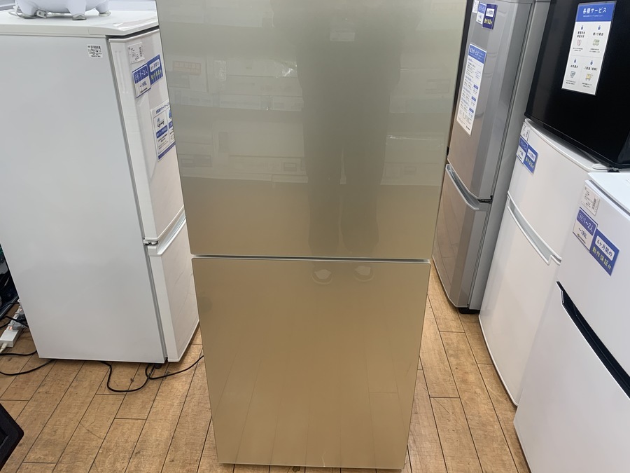 TWINBIRD(ツインバード)の2ドア冷蔵庫 KHR-EJ15 2020年製が入荷致し