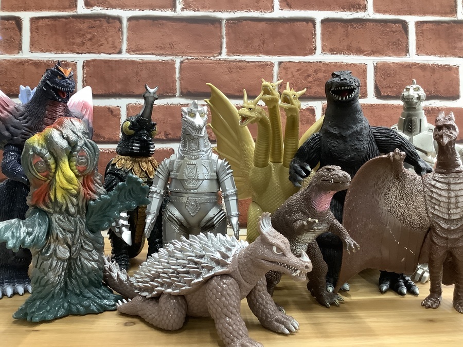 ゴジラ バンダイ1983 3個セット ゴジラ バンダイ1983 3個セット ゴジラ