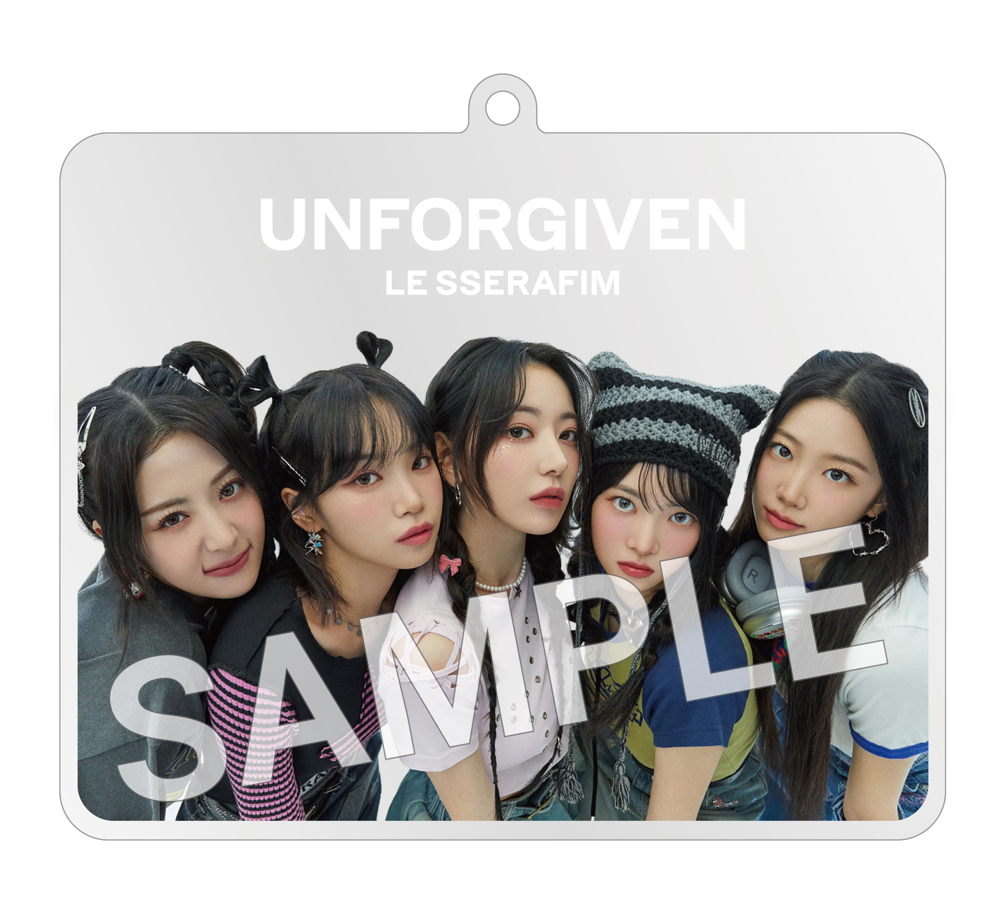 LE SSERAFIM 日本2ndシングル 'UNFORGIVEN' のCD購入特典絵柄公開