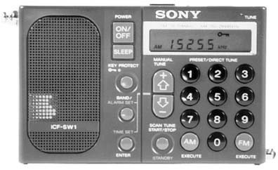 Sony ICF-SW1 Shortwave Radio ICFSW1S
