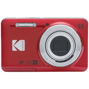 UCHIDASウチダス充電式デジタルカメラ レッド FZ55RD2A