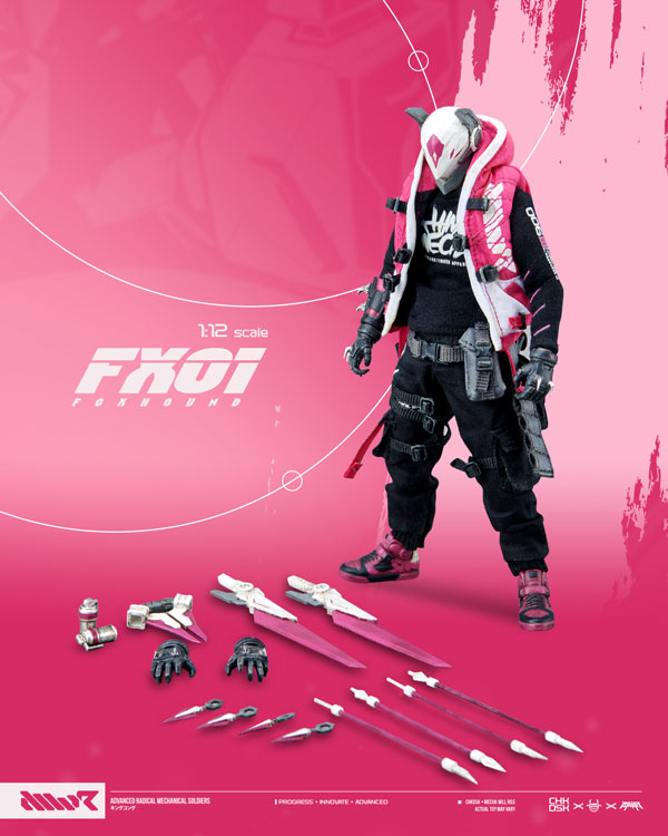 Devil Toys】MWR FX-01 1:12 Scale Action Figure エフエックス