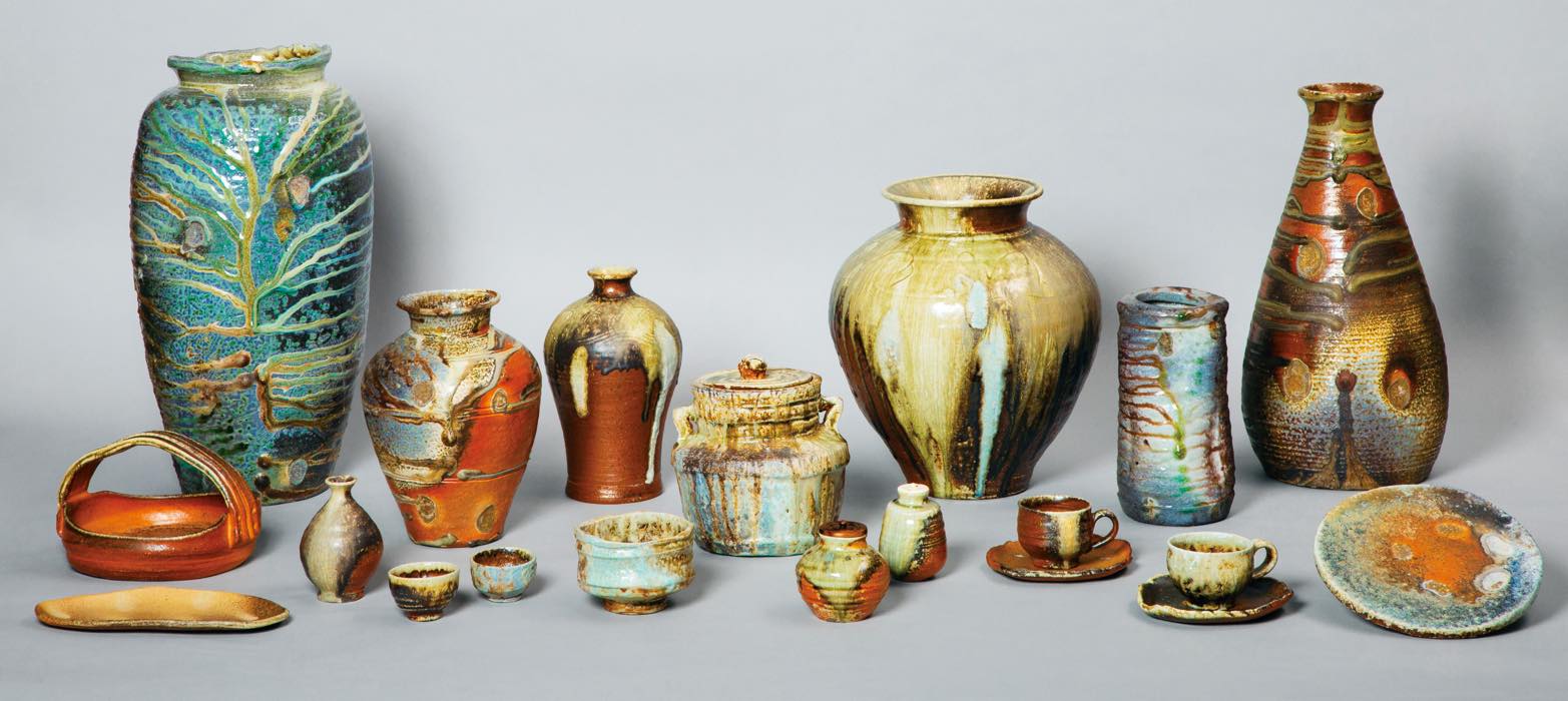 津軽烏城焼｜UJOYAKI 今井理桂 自然釉の世界 津軽茶道美術館公式