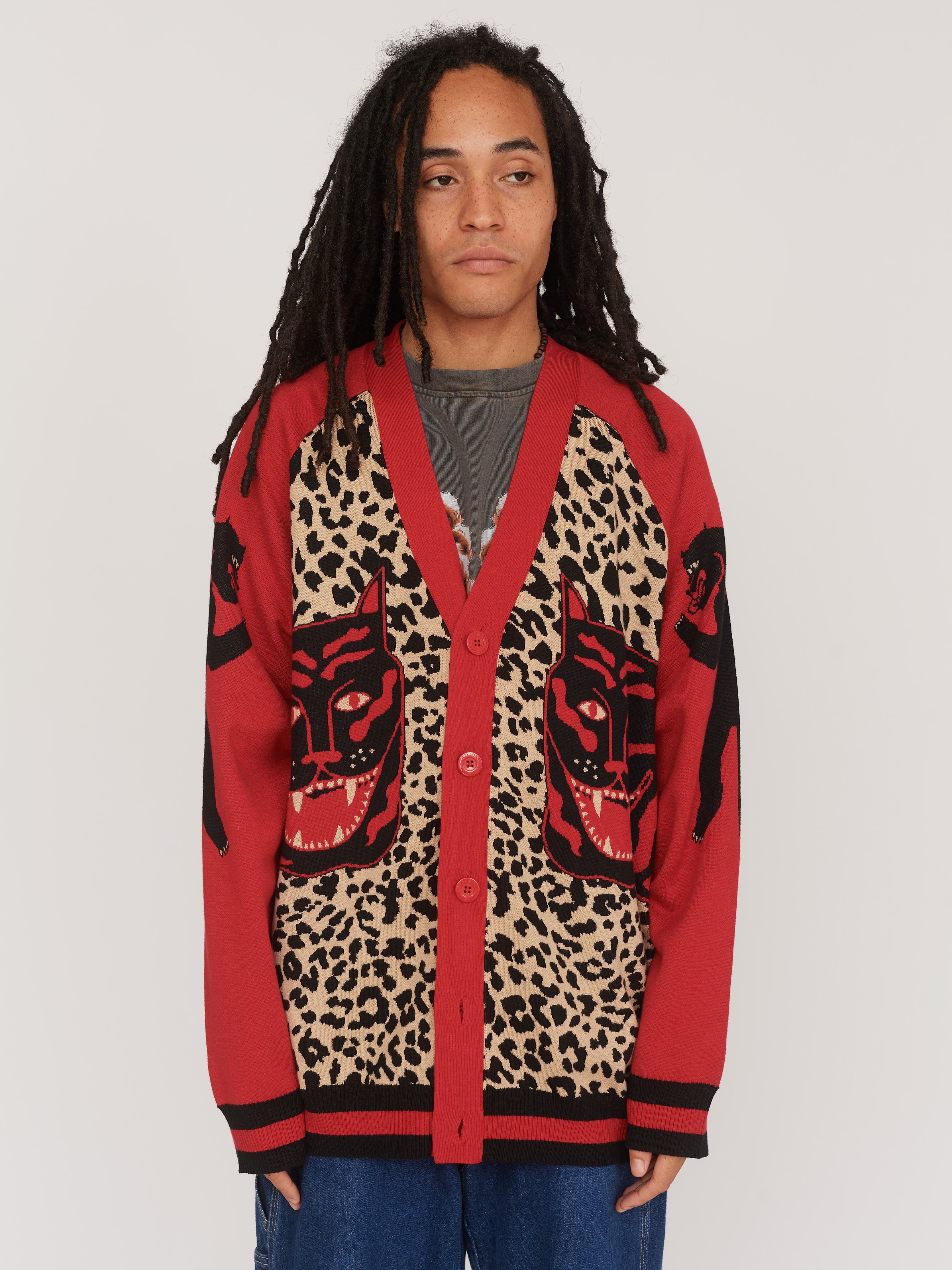 Big Cat Cardigan – Lazy Oaf