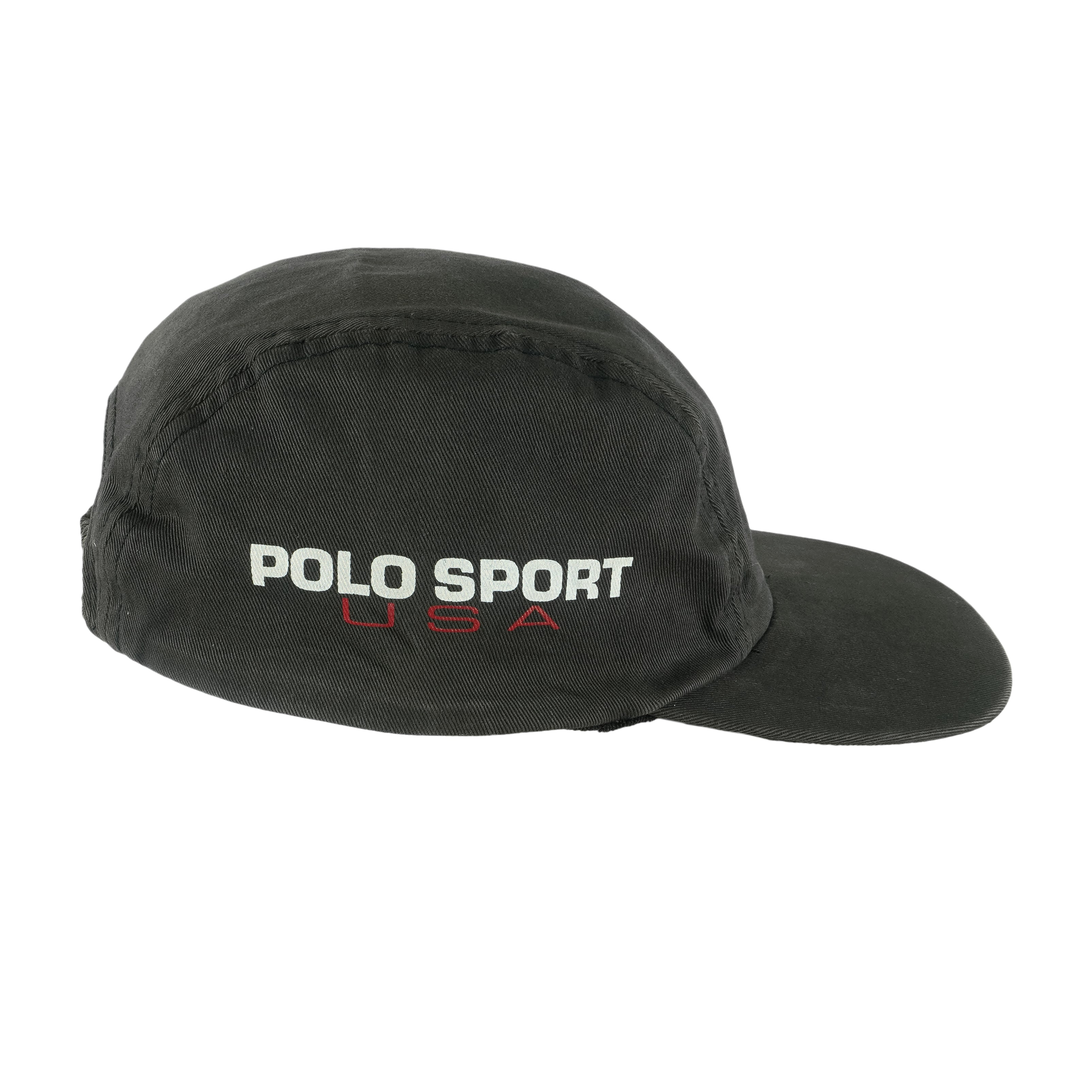 Vintage Ralph Lauren (Polo) - USA Sport Fitted Hat 1990s OSFA