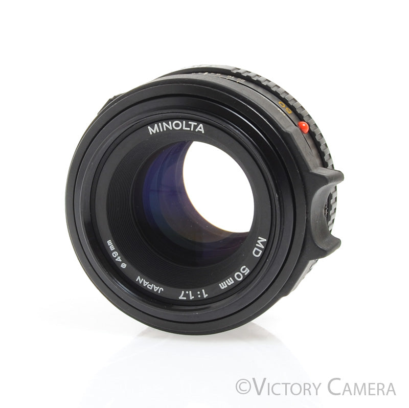Minolta MD 50mm f1.7 Manual Focus Prime Lens -Focus Ring Upgrade- [EXC
