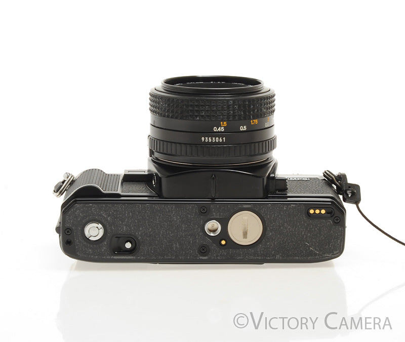 Minolta X-700 X700 Black 35mm SLR Film Camera w/ 50mm f1.7 Lens [EXC]