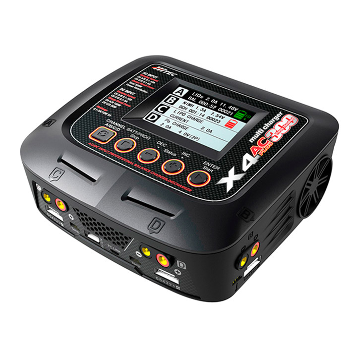 multi charger X4 AC PLUS 300〈 多機能充電器 〉 : ロボットショップ