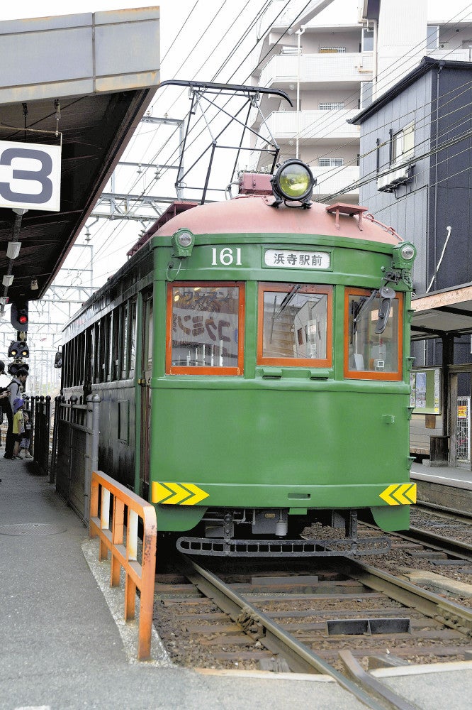 1928年に製造、現役国内最古とされる「モ161形車」臨時運行