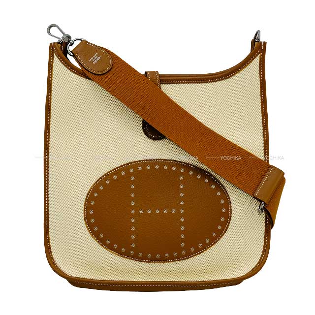 HERMES エルメス ショルダーバッグ エヴリン(エブリン) 29 PM ゴールド
