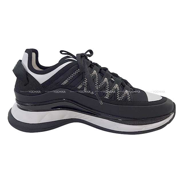 CHANEL シャネル スニーカー ココマーク メッシュ #37 黒 (ブラック