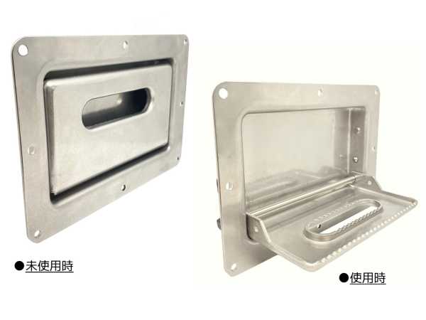 ステンレス アオリ埋込ステップ - トラックボディパーツトラック架装