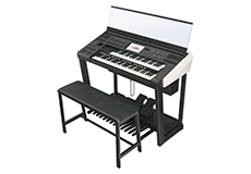 自動伴奏で手軽に演奏を楽しめるコンパクトなスタンダードモデルと