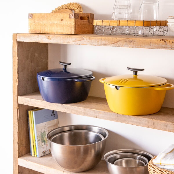 うまみ鍋22cm マスタード(マスタード)｜鍋・フライヤー・ケトル｜料理