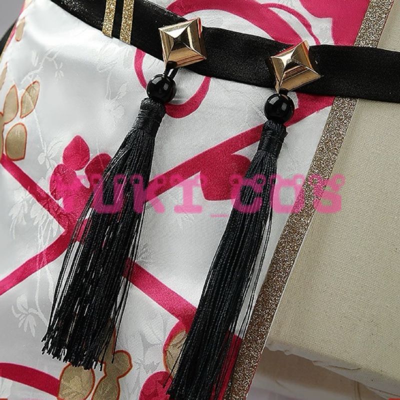 Vtuber にじさんじ 夜見れな よるみれな チャイナドレス コスプレ衣装