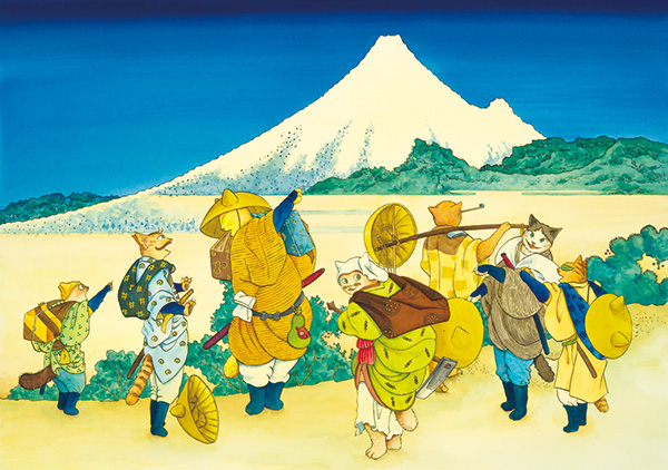 ますむらひろしの北斎展 ATAGOAL×HOKUSAI ｜ 過去の展覧会 ｜ 八王子市