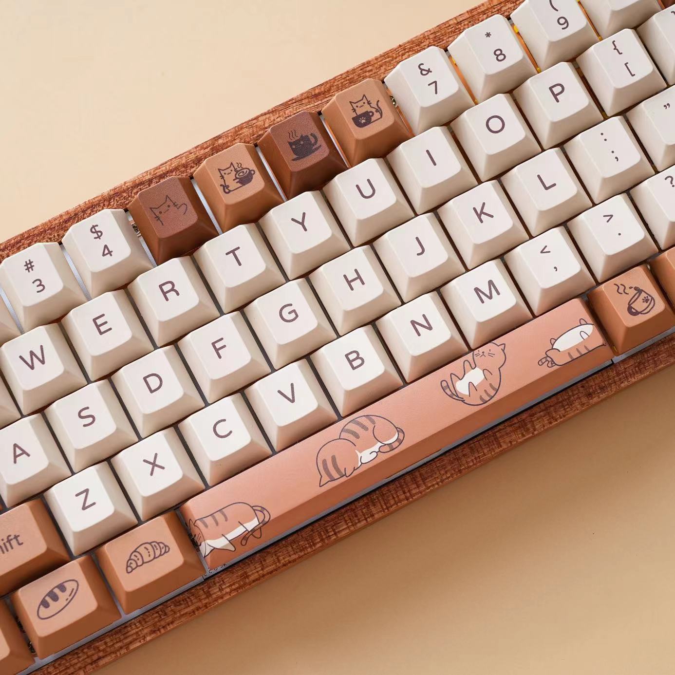 YUNZII SKYLOONG GK61 / GK68 Lite-Gasket Keyboard Kit With Wooden