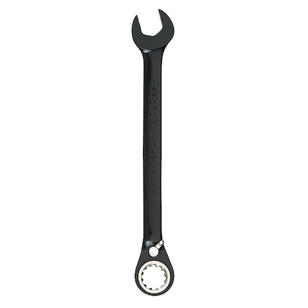 Proto Black Chrome Combo Reversible Ratcheting Wrench 15/16