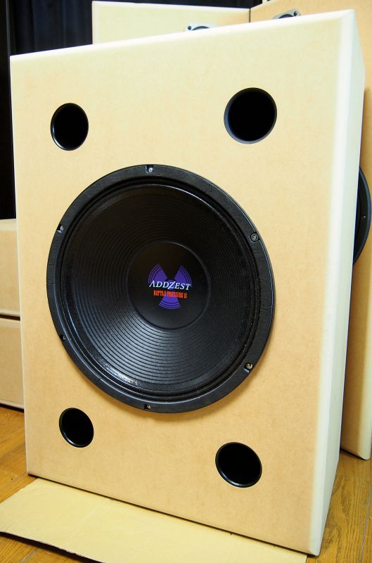 ユニット、アンプ、外装選択式☆46cm18インチ自作パッシブサブ