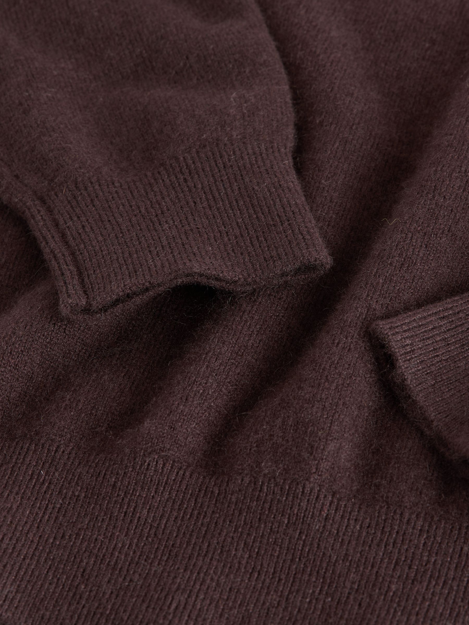 Buy Chocolate Brown N.Premium 100% Cashmere Crew Neck Jumper from
