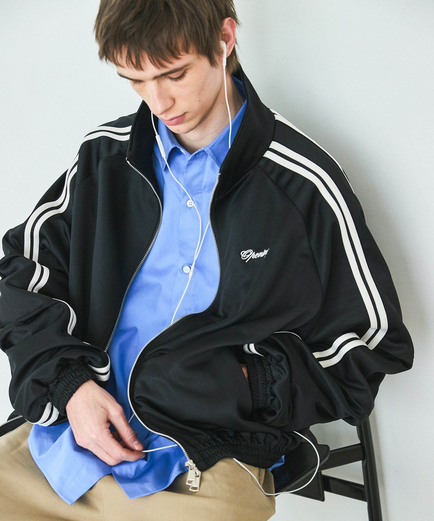 OPENING ACT] サイドラインダーツハイネックトラックジャケット 〓予約