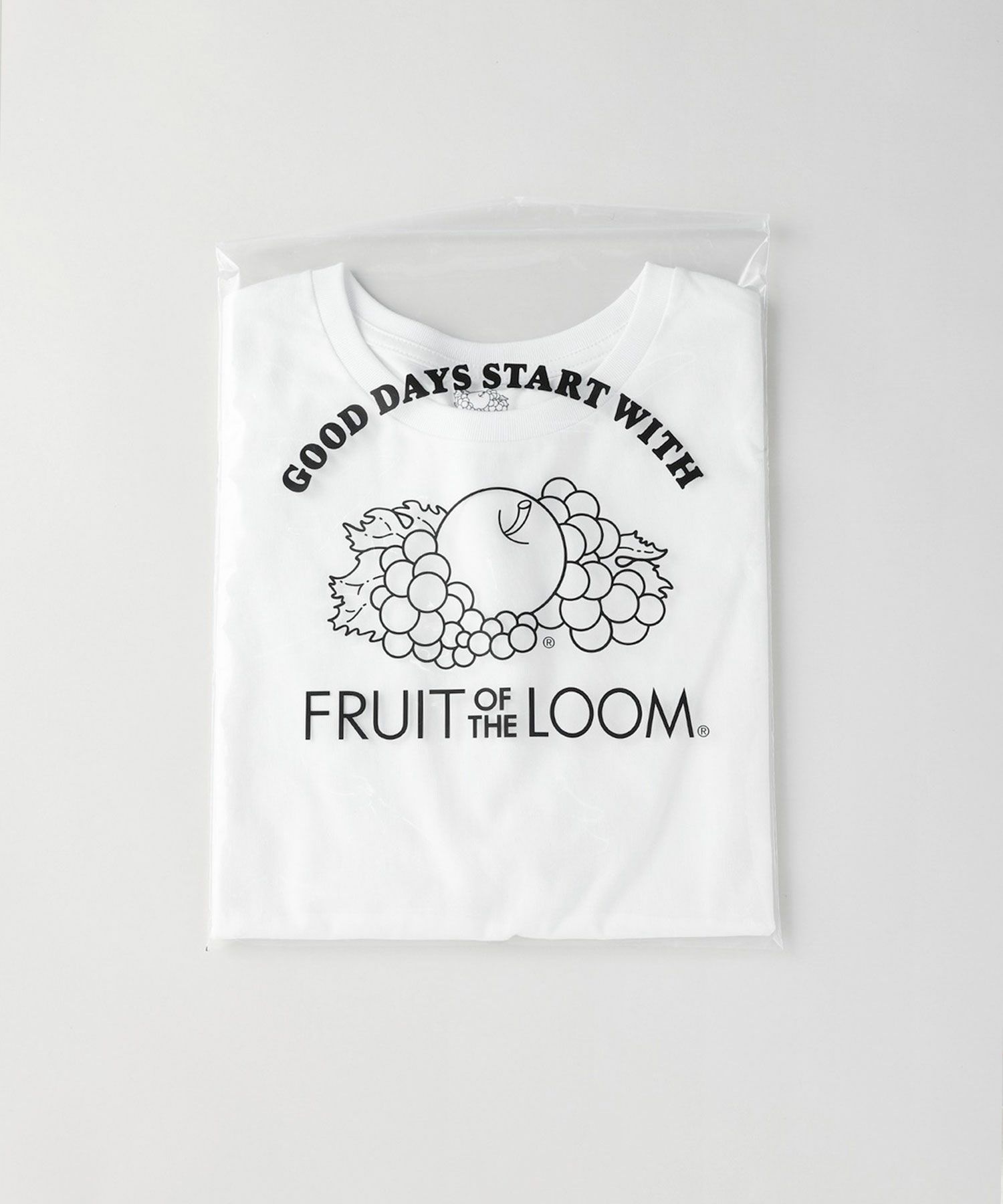 FRUIT OF THE LOOM × OPENING ACT] エッセンシャルクルーネックTシャツ