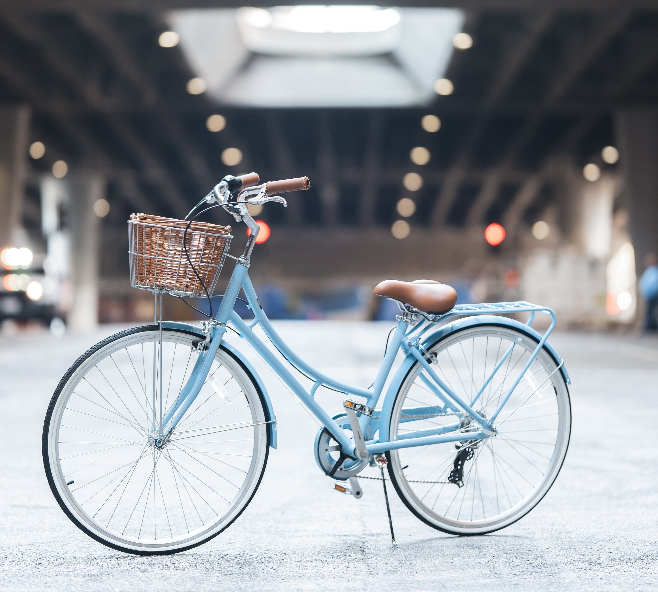 XDSBIKE Nadine 7sp Women's Step-Through City Bike // Marine Blue